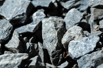 Close-up of rock with textured rock surface