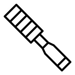 Vector Design Chisel Icon Style