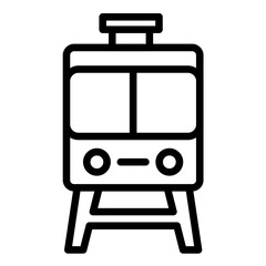 Vector Design Trail Icon Style