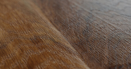 applying oil finish to oak surface with cloth