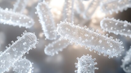 Microbial activity exploring bacterial life in a lab environment