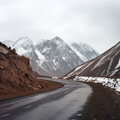 road in the mountains