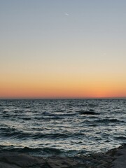 Obraz premium sunset on the sea