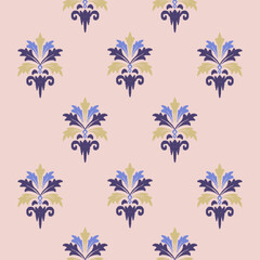 Fototapeta premium seamless floral pattern
