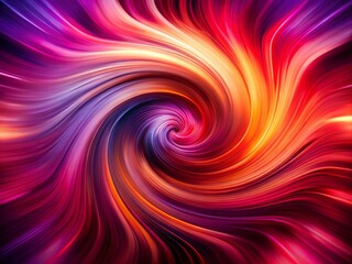 A Stunning Long Exposure Abstract Image of Swirling Red and Purple Hues Creating a Vivid and Dreamlike Atmosphere in a Digital Art Style