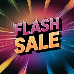 Flash Sale Announcement Graphic Design