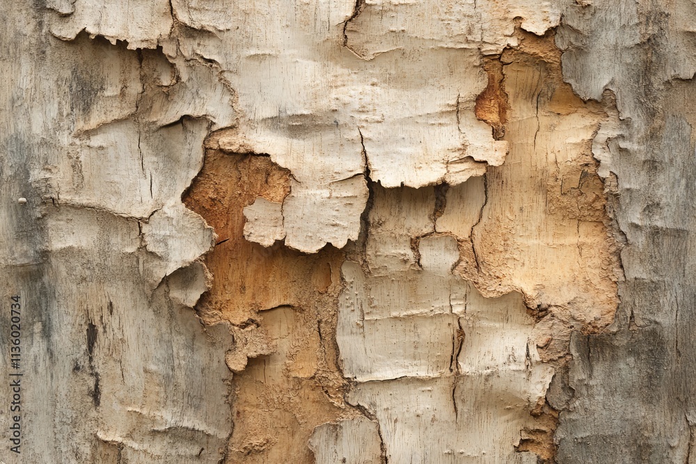 Poster Natural cork texture featuring soft spongy surface with rustic appeal and earthy tones for design and craft applications