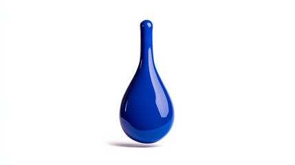 Floating Cobalt Blue Drop 