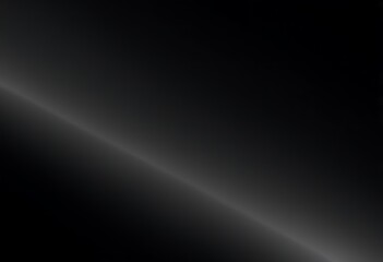 Obraz premium Black matte textured background with floating dust particles illuminated by soft light in the top right corner, creating a deep contrast between black and white. This abstract design emphasizes ,1