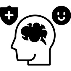 Mental health vector icon