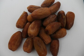 Dried date palm fruits or kurma, ramadhan food