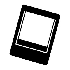 a polaroid card blank vector file