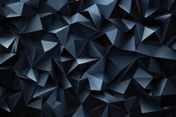 Obraz premium Vector Graphic of Geometric Shapes on Black Background