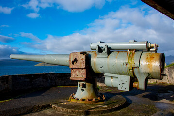 World War II Fortress in Nes - Faroe Islands