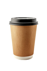 A Paper Bag Mockup, Isolated on a Transparent Background, Perfect for Branding, Packaging, or Retail-Themed Projects