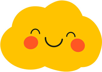 구름,스마일 구름,웃는 구름,노란 구름,해피 구름,미소 구름,귀여운 구름,구름 이미지,구름 캐릭터,구름 일러스트,행복한 구름,날씨,기후