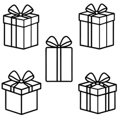 set of gift boxes