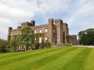 Fototapeta premium Castle view at Scone Palace