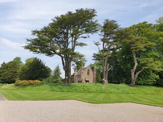 View at the chapel at Scone Palace
