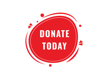 Donate today  , clock, button, vector, banner template, website, design,
