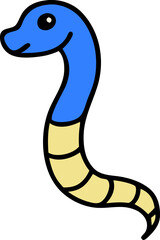 Fototapeta premium snake illustration