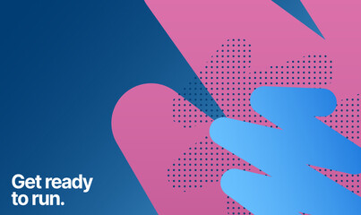 Obraz premium Background for sports event. Winter games 2026. Design for worlds global, multi-sport, celebratory athletics competition. Italia 2026.