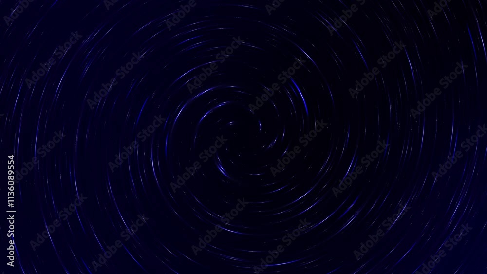 Poster futuristic speed light portal animation, dark tunnel background