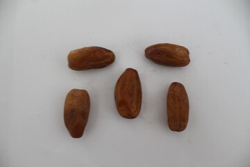 Dried date palm fruits or kurma, ramadhan food