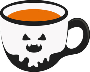 Halloween Mug Illustration
