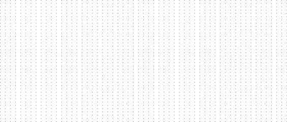Bullet journal pattern texture. Dotted squared grid graph paper background template for notebook. vector illustration.