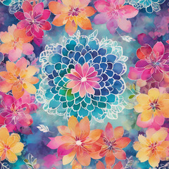 abstract floral background