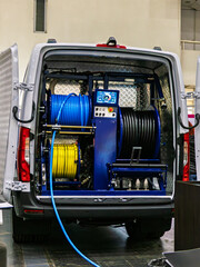 Sewer Pipe Cleaning and Flushing Truck