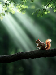 Fototapeta premium Elegant portrait of a woman with sleek hair and ribbon