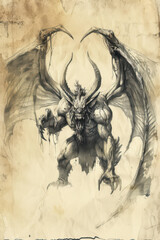 Ancient Demon Sketch