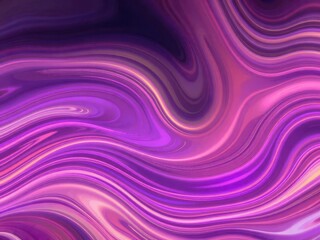 Naklejka premium Fluid, swirling neon gradients creating an ethereal, abstract wave pattern, backdrop, contemporary, light