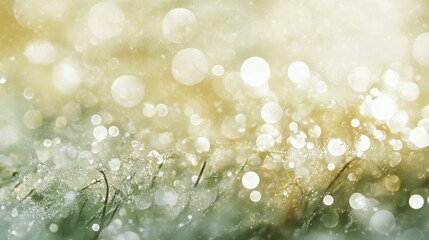 Obraz premium Winterliche Glitzerstruktur mit sanften Lichtreflexen