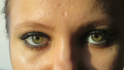 someone will see, how beautiful your eyes are