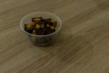 Chocolate cake with less sugar