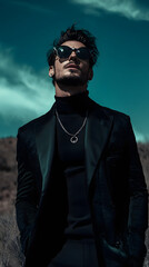 Obraz premium Modern Elegance: Male Models Redefining Style and Sophistication