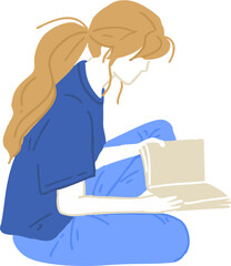 독서하는 사람-2