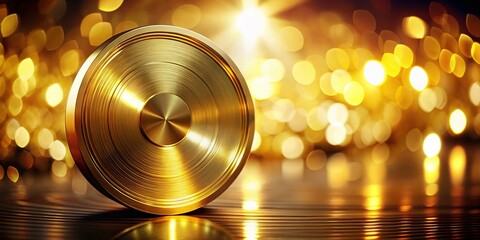 Golden Disc Award Shiny Gold Record