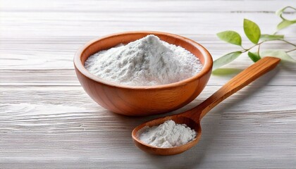 木の器に入れた重曹