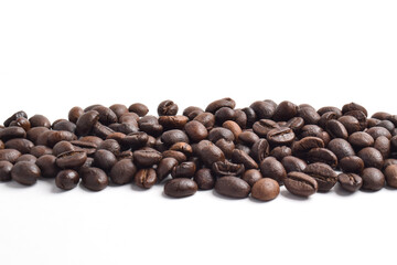 Coffee beans background.