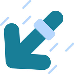 Down Left Arrow Icon