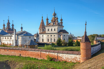 The Cathedral of St. Michael the Archangel in an ancient monastery. Yuryev-Polsky, Vladimir region. Russia