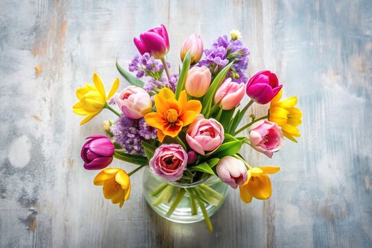 Happy Thursday Flowers: Minimalist Floral Photography, Simple Bouquet, Spring Blooms, Pretty Flowers, Thursday Mood