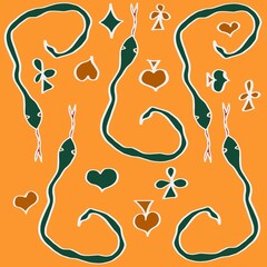 symbol of 2025 snake symbol, snake, green reptile, dragon, scaly skin snake Chinese New Year