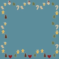 christmas holiday, decoration, set, tree, gift, winter, xmas, illustration, snowman, bell, celebration, santa, symbol, ornament, star, new year, design, snowflake