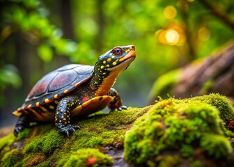 Obraz premium Indian Spotted Turtle Sale - Buy Hatchlings, Adults, Reptiles for Sale Online