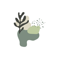 decorative art aesthetic logo vector illustration template design